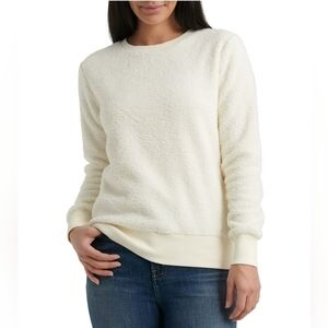Lucky brand Off-white Crew Neck Women's sweater size S/P‎